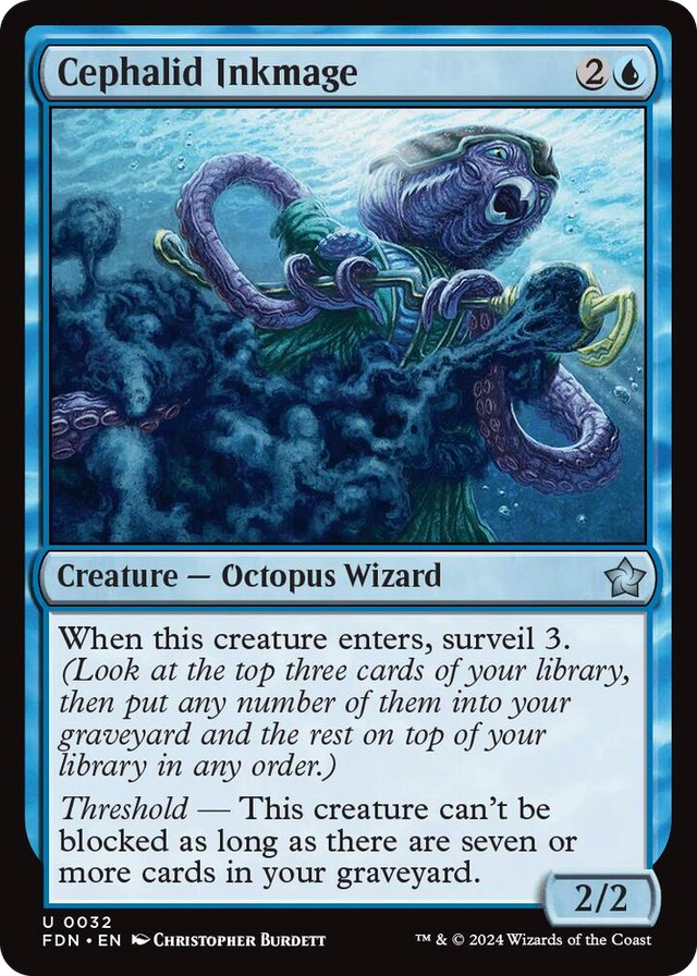 0032 Cephalid Inkmage U Foundations