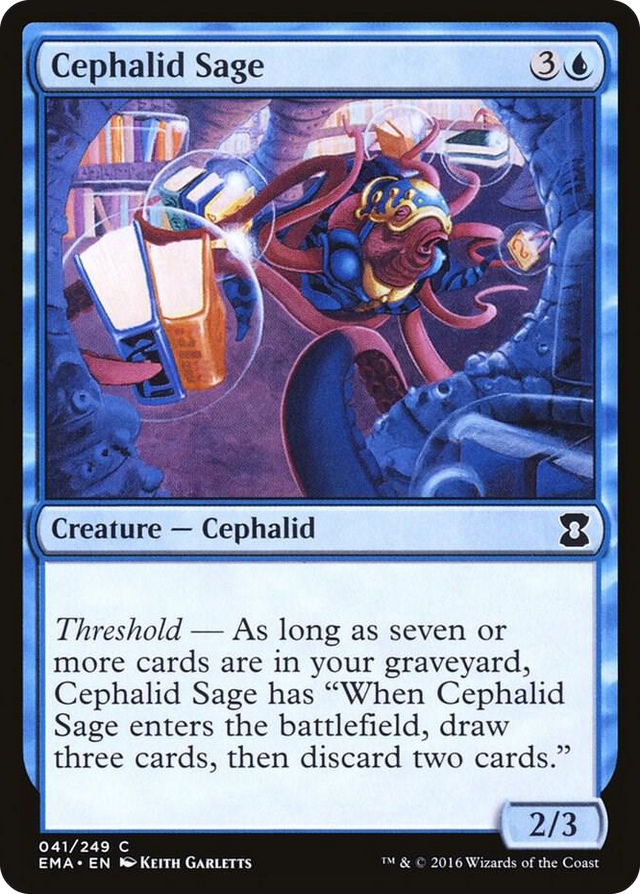 0041 Cephalid Sage C Eternal Masters