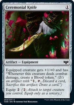 0254 Ceremonial Knife C Innistrad: Crimson Vow