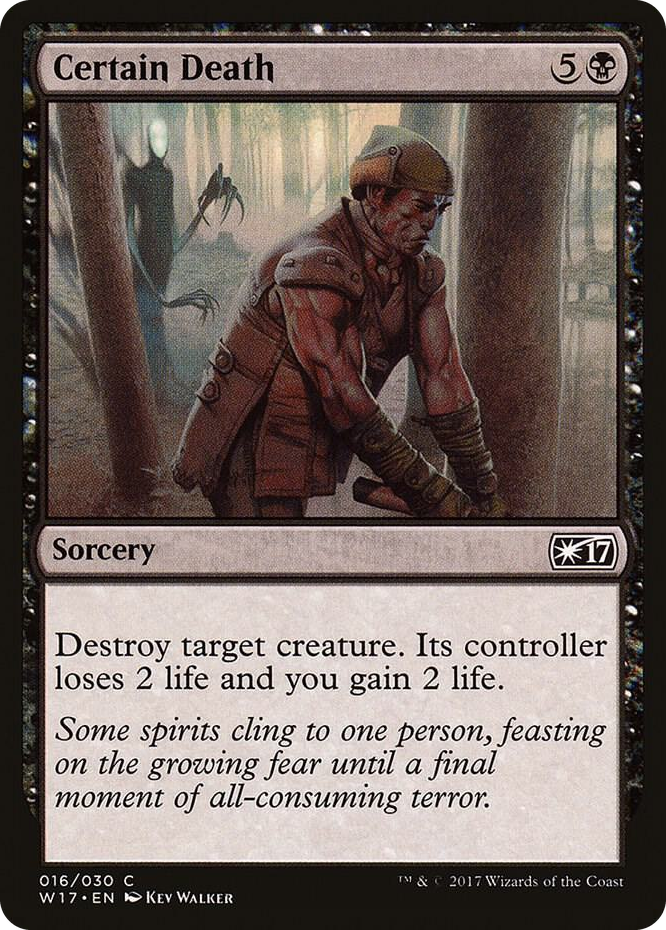 Certain Death #16 C - Welcome Deck 2017 Pokemon card