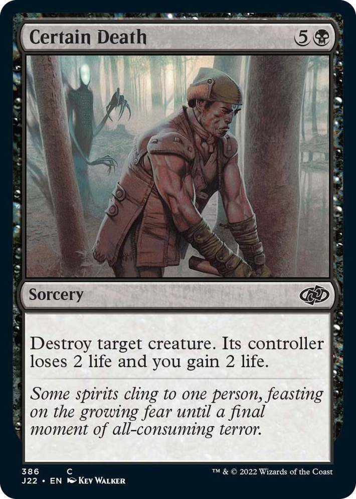0386 Certain Death C Jumpstart 2022