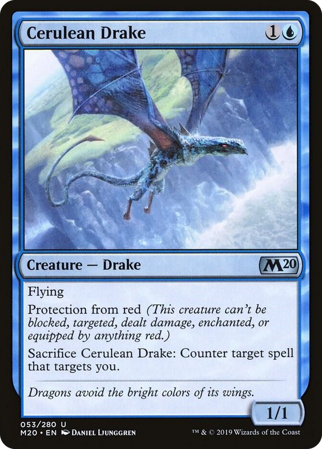 0053 Cerulean Drake U Core Set 2020
