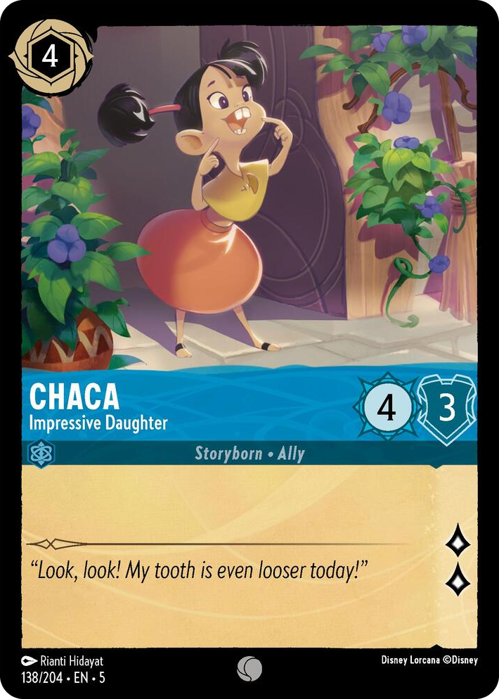 0138 Chaca - Impressive Daughter Common Shimmering Skies