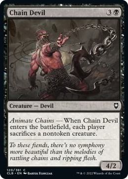 0120 Chain Devil C Commander Legends: Battle for Baldur's Gate