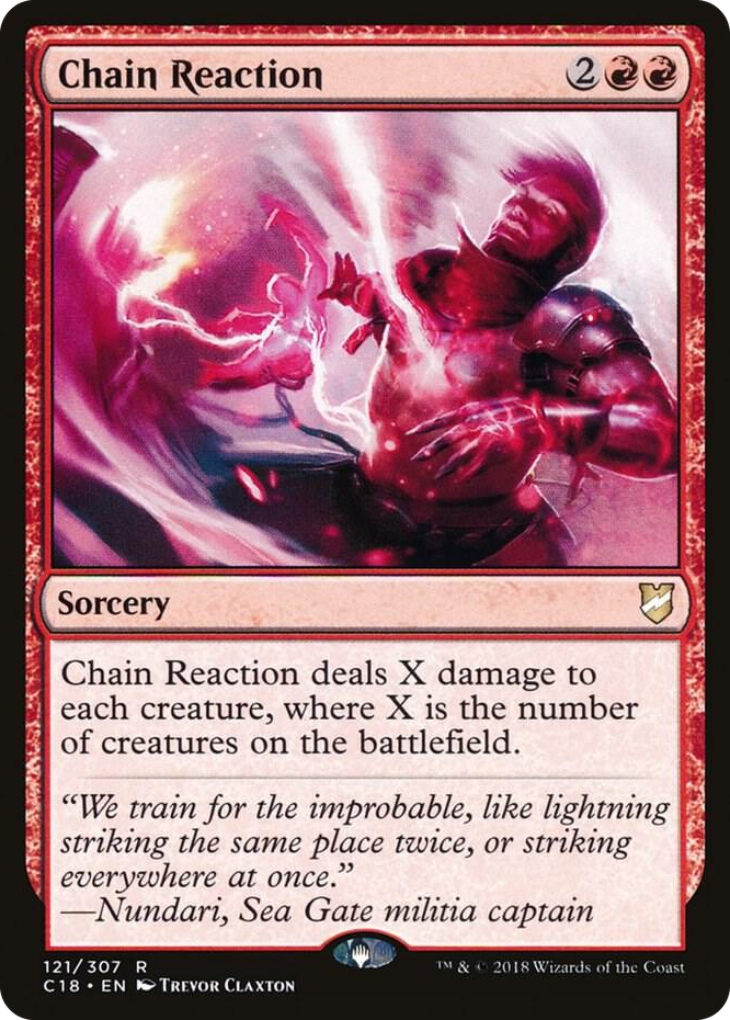 0121 Chain Reaction R Commander 2018