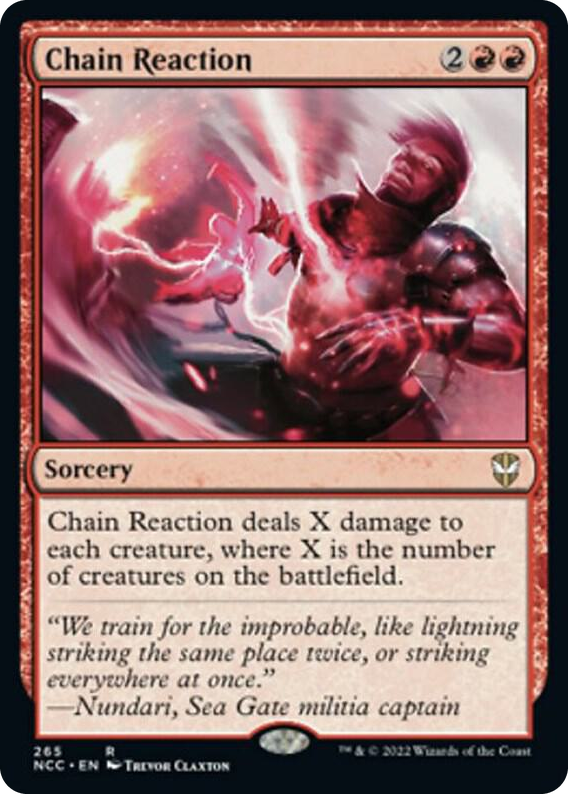0265 Chain Reaction R Commander: Streets of New Capenna