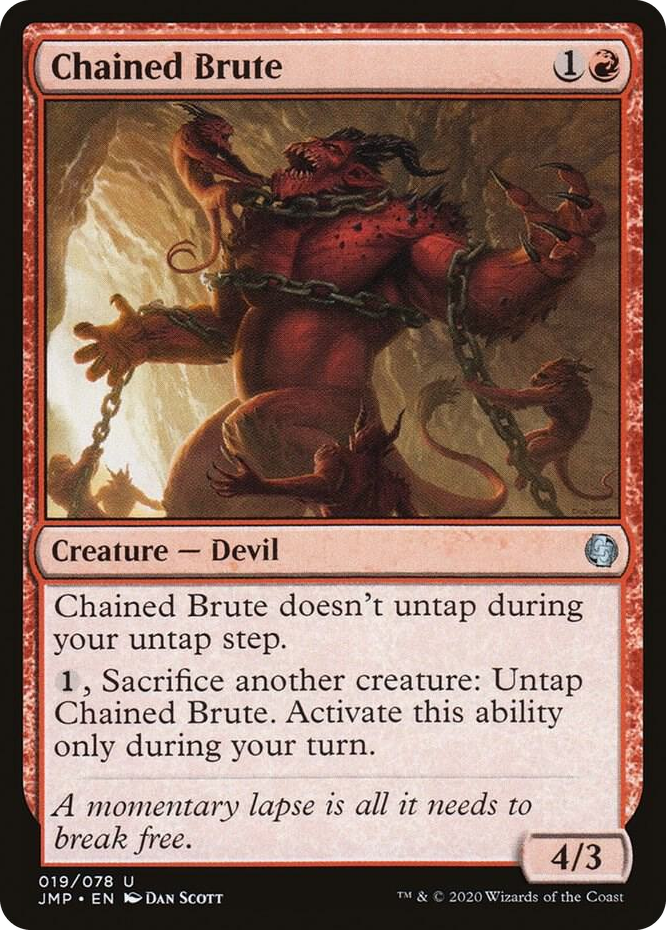 0019 Chained Brute U Jumpstart