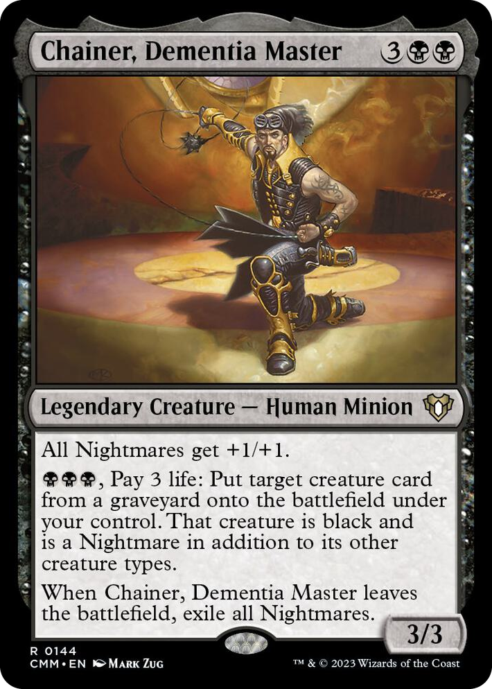 0144 Chainer, Dementia Master R Commander Masters