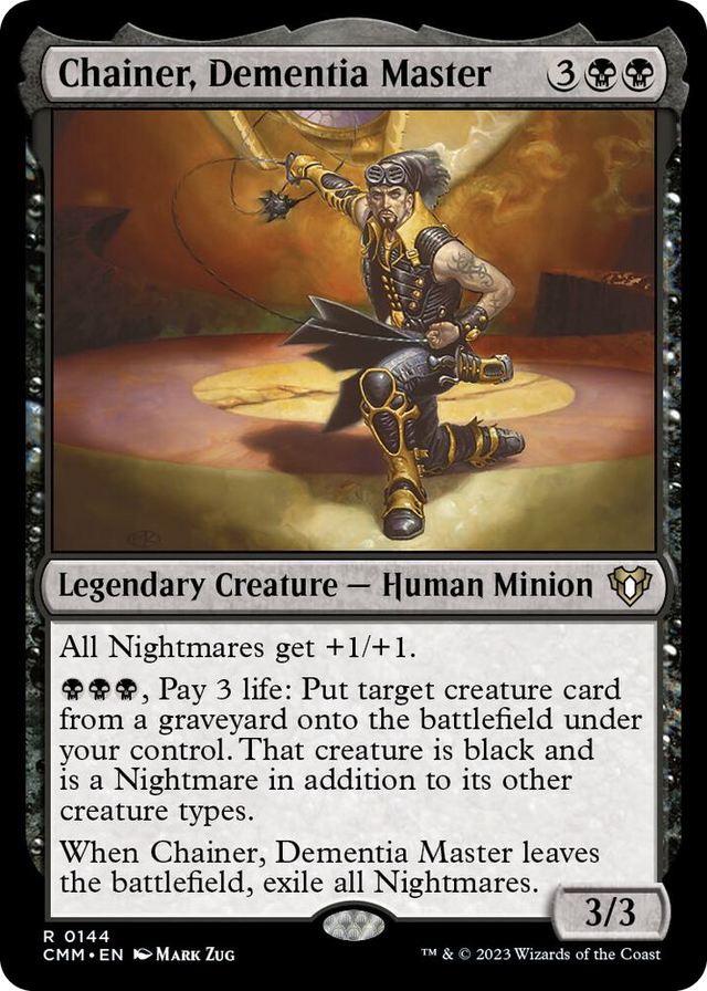 0144 Chainer, Dementia Master R Commander Masters