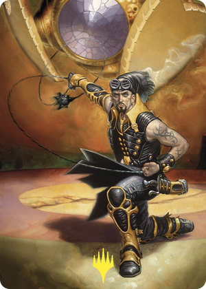 0013 Chainer, Dementia Master Art Card (Gold-Stamped) S Art Series: Commander Masters