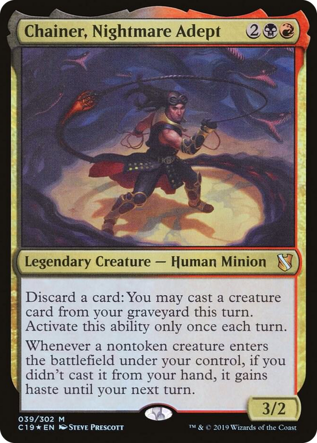 0039 Chainer, Nightmare Adept M Commander 2019
