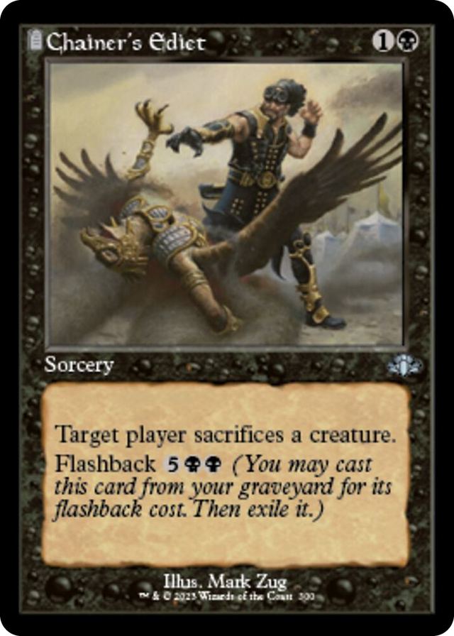 0300 Chainer's Edict (Retro Frame) U Dominaria Remastered