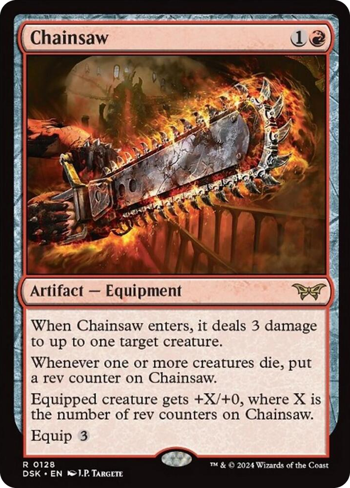 0128 Chainsaw R Duskmourn: House of Horror