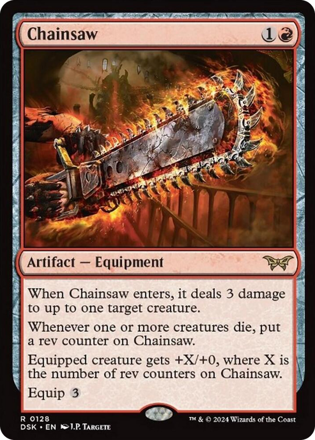 0128 Chainsaw R Duskmourn: House of Horror