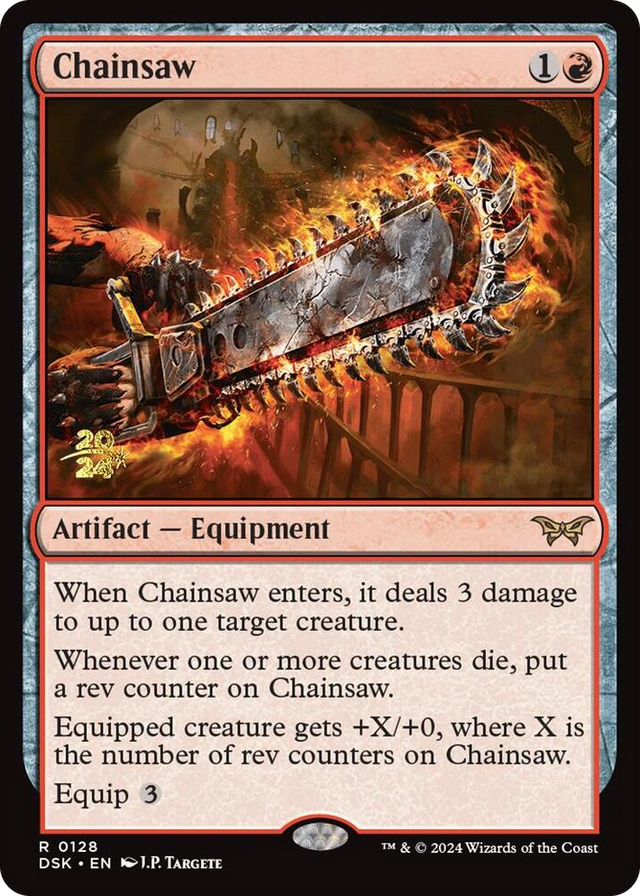 0128 Chainsaw R Prerelease Cards
