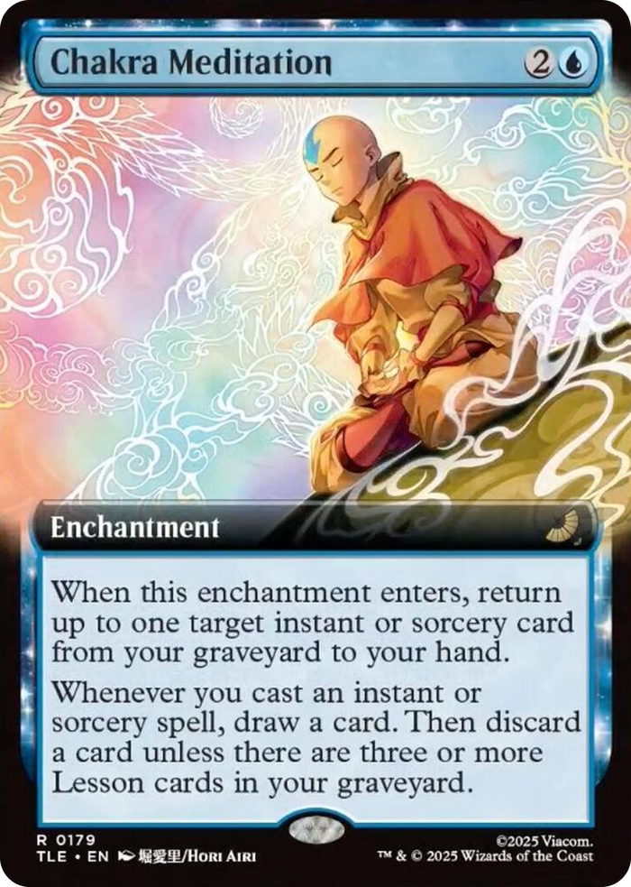 Chakra Meditation (Extended Art) #179 R - The Last Airbender: Eternal-Legal Pokemon card