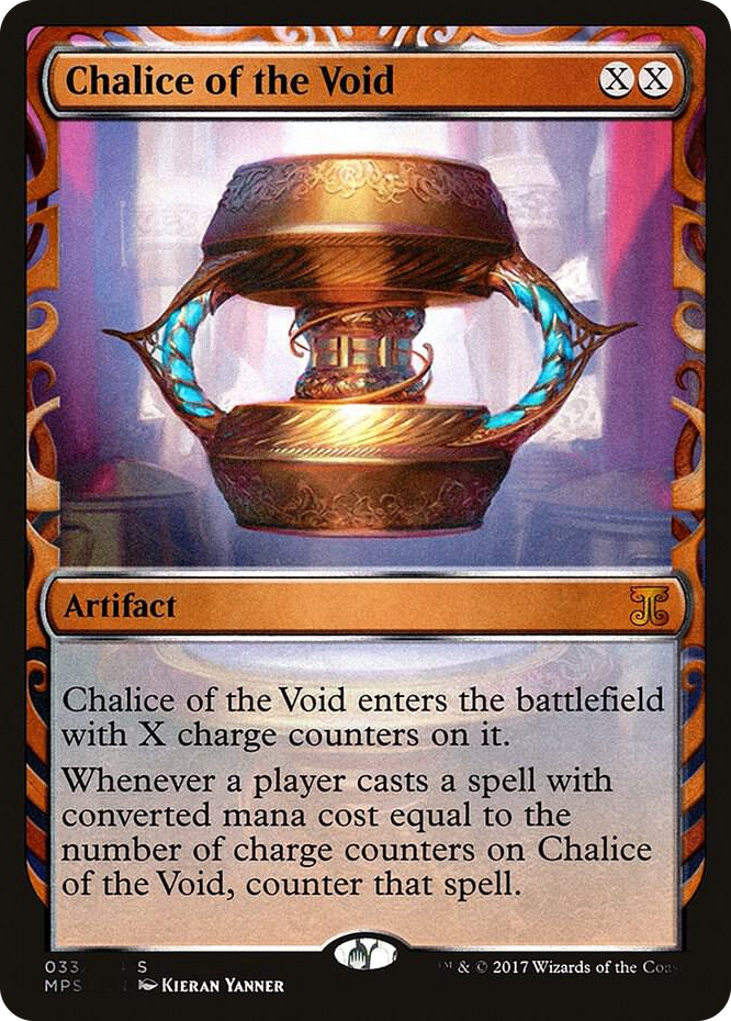 Chalice of the Void #33 M - Masterpiece Series: Kaladesh Inventions Pokemon card
