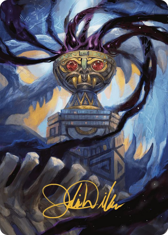 0079 Chalice of the Void Art Card (Gold-Stamped Signature) S Art Series: The Lost Caverns of Ixalan