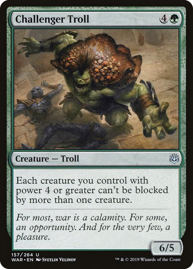 0157 Challenger Troll U War of the Spark