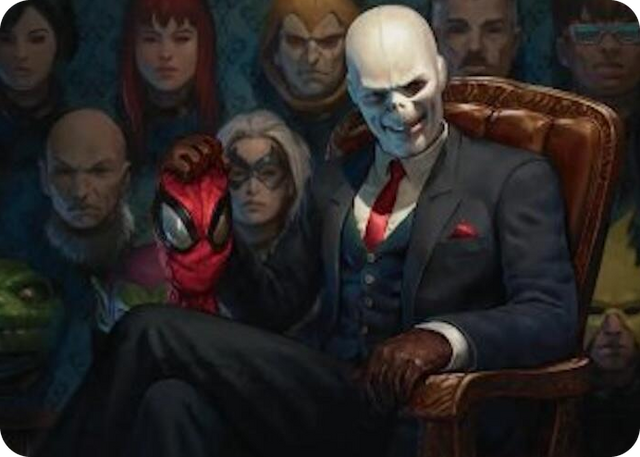 0005 Chameleon, Master of Disguise Art Card S Art Series: Marvel's Spider-Man