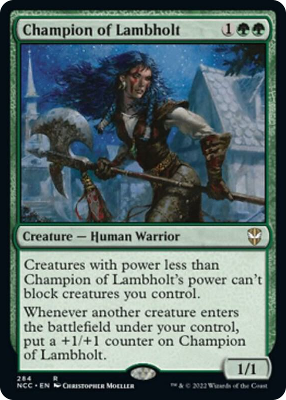 0284 Champion of Lambholt R Commander: Streets of New Capenna