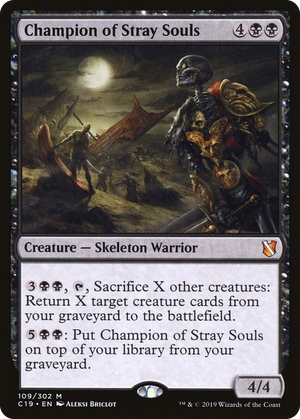 0109 Champion of Stray Souls M Commander 2019