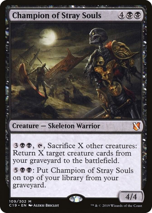 0109 Champion of Stray Souls M Commander 2019