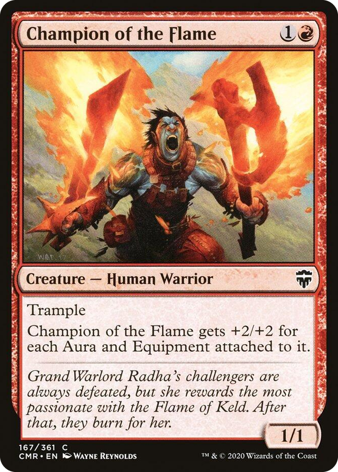 0167 Champion of the Flame C Commander Legends