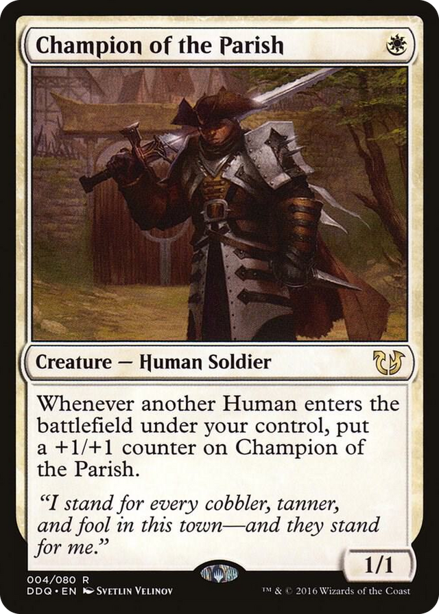 0004 Champion of the Parish R Duel Decks: Blessed vs. Cursed
