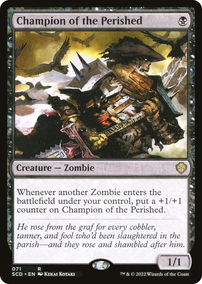 0071 Champion of the Perished R Starter Commander Decks