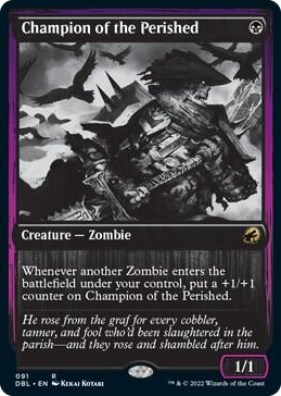 0091 Champion of the Perished R Innistrad: Double Feature
