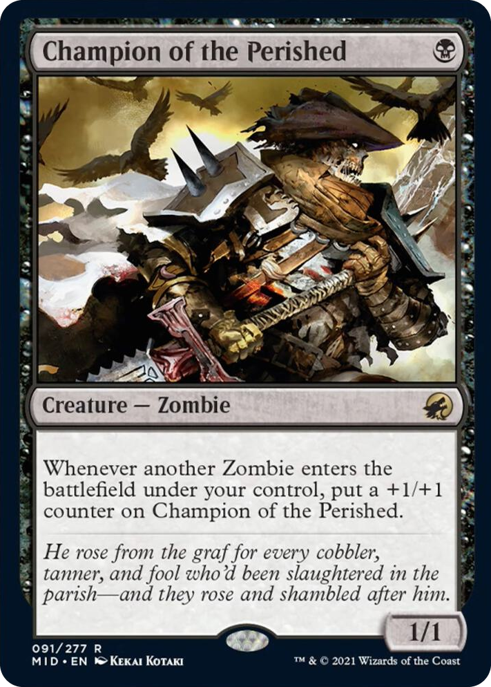 0091 Champion of the Perished R Innistrad: Midnight Hunt