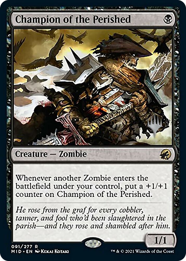 0091 Champion of the Perished R Promo Pack: Innistrad: Midnight Hunt