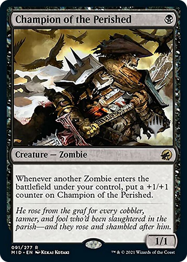0091 Champion of the Perished R Promo Pack: Innistrad: Midnight Hunt