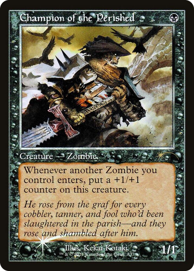 0837 Champion of the Perished (Retro Frame) R Secret Lair Drop Series