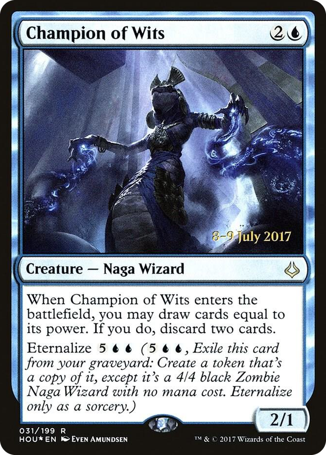 0031 Champion of Wits R Prerelease Cards