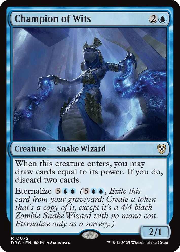 0072 Champion of Wits R Commander: Aetherdrift