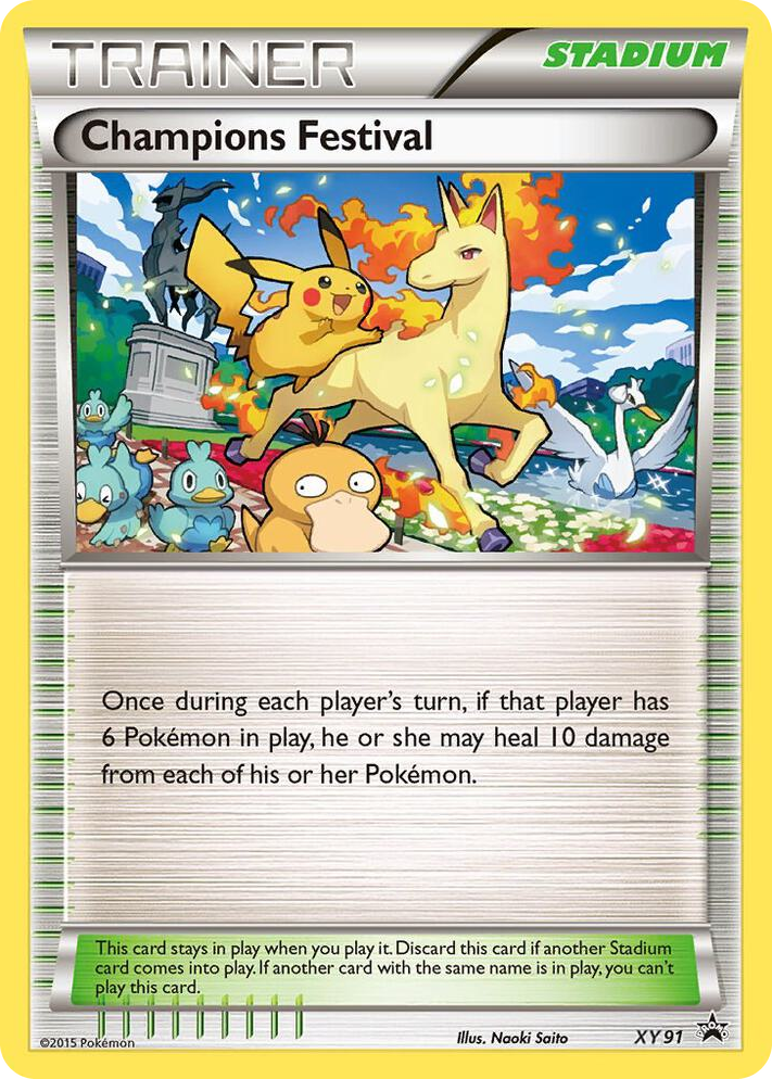 XY091 Champions Festival (2015) Promo XY Promos