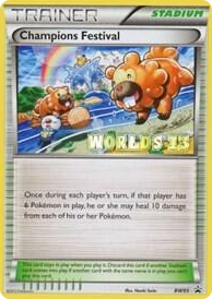 BW095 Champions Festival - BW95 (Worlds 13) Promo Black and White Promos