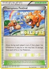 BW095 Champions Festival - BW95 (Worlds 13) [Quarter-Finalist] Promo Black and White Promos