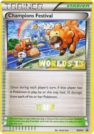 BW095 Champions Festival - BW95 (Worlds 13) [Staff] Promo Black and White Promos