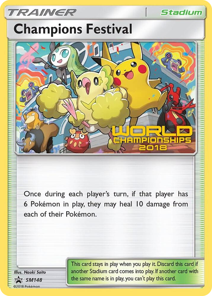 SM148 Champions Festival - SM148 (World Championships 2018) Promo SM Promos