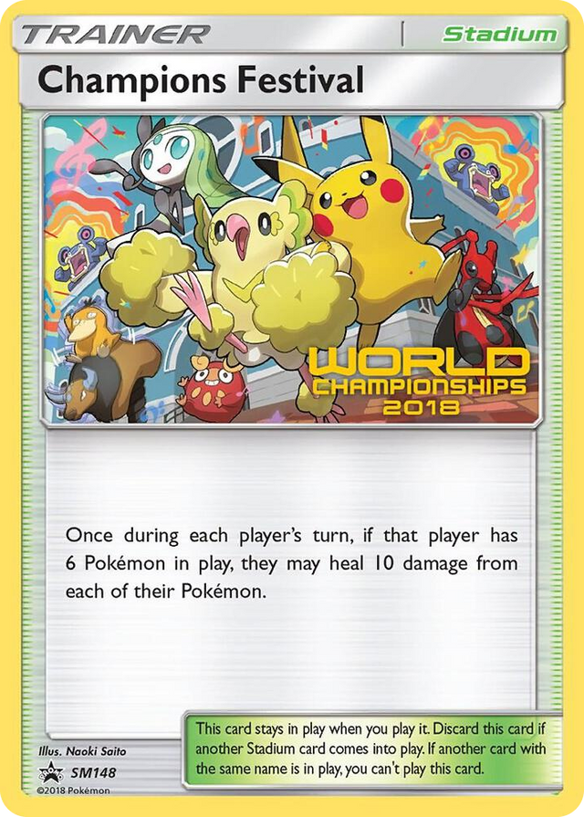 SM148 Champions Festival - SM148 (World Championships 2018) Promo SM Promos