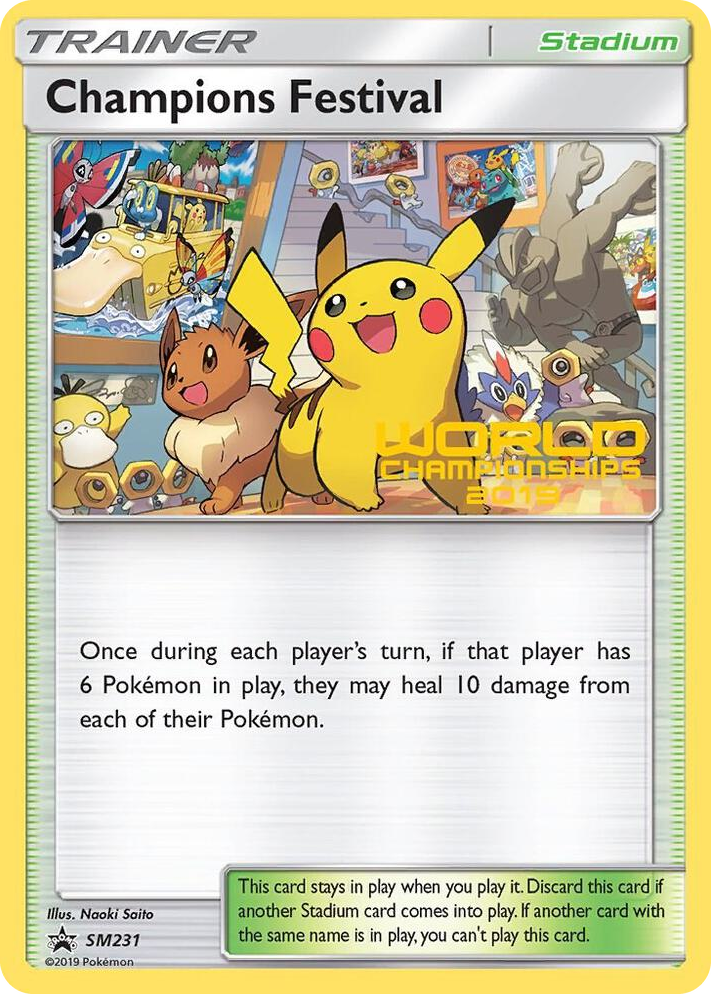 SM231 Champions Festival - SM231 (World Championships 2019) Promo SM Promos