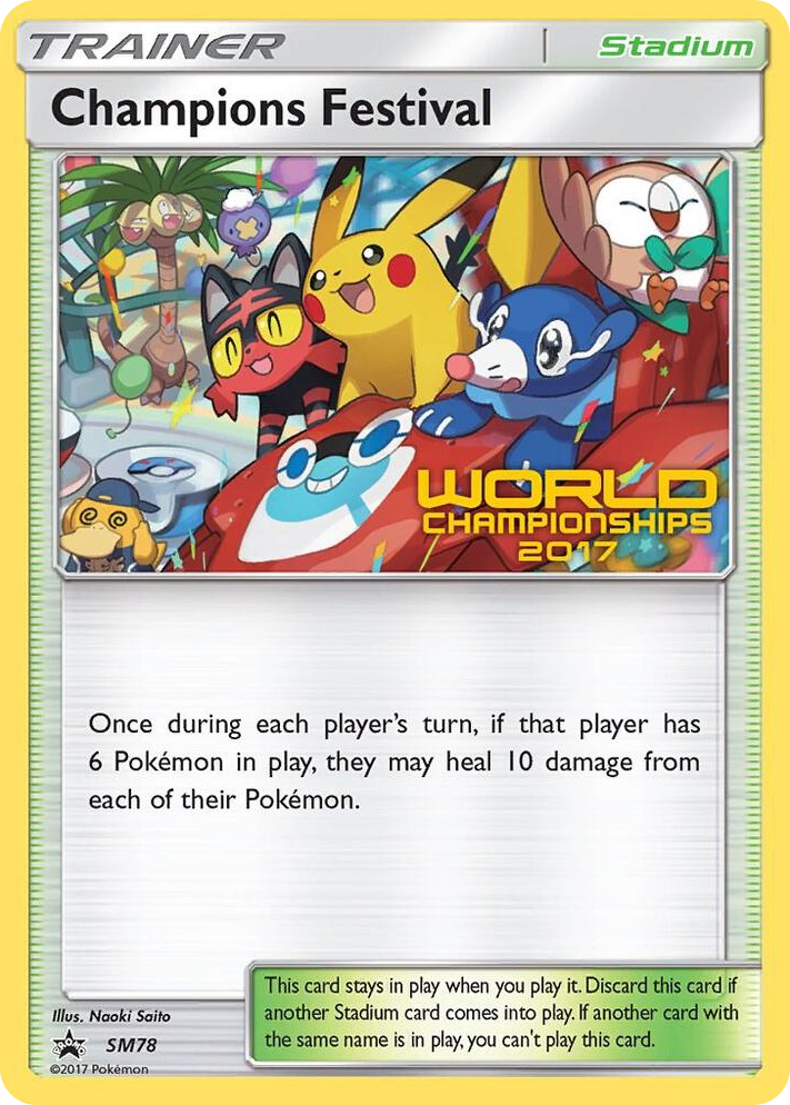 SM078 Champions Festival - SM78 (World Championships 2017) Promo SM Promos