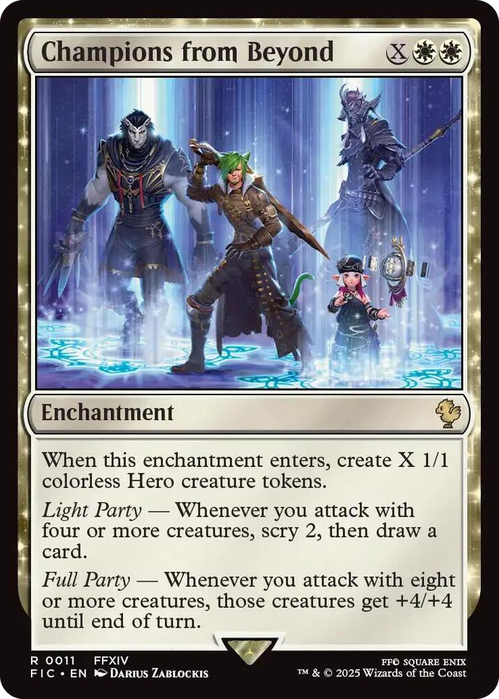 0011 Champions from Beyond R Commander: FINAL FANTASY