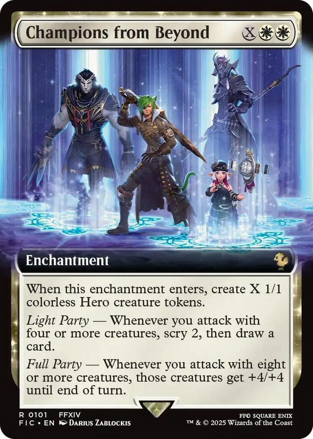 0101 Champions from Beyond (Extended Art) R Commander: FINAL FANTASY