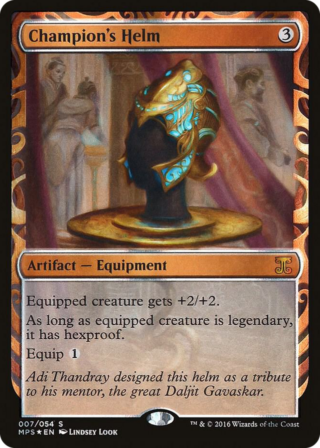 0007 Champion's Helm M Masterpiece Series: Kaladesh Inventions