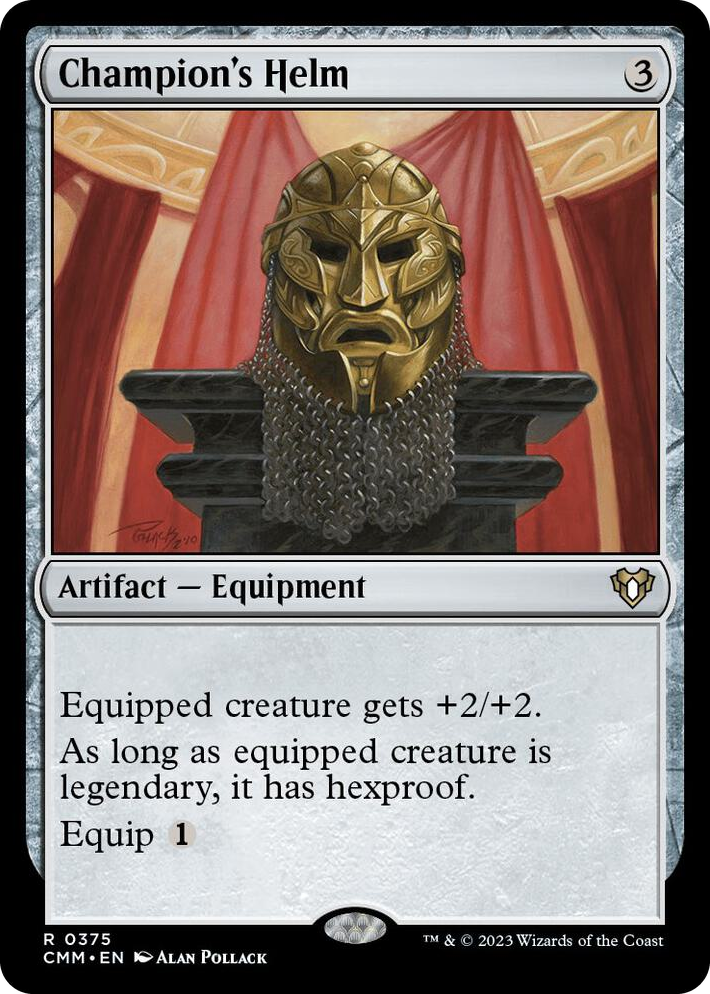 0375 Champion's Helm R Commander Masters