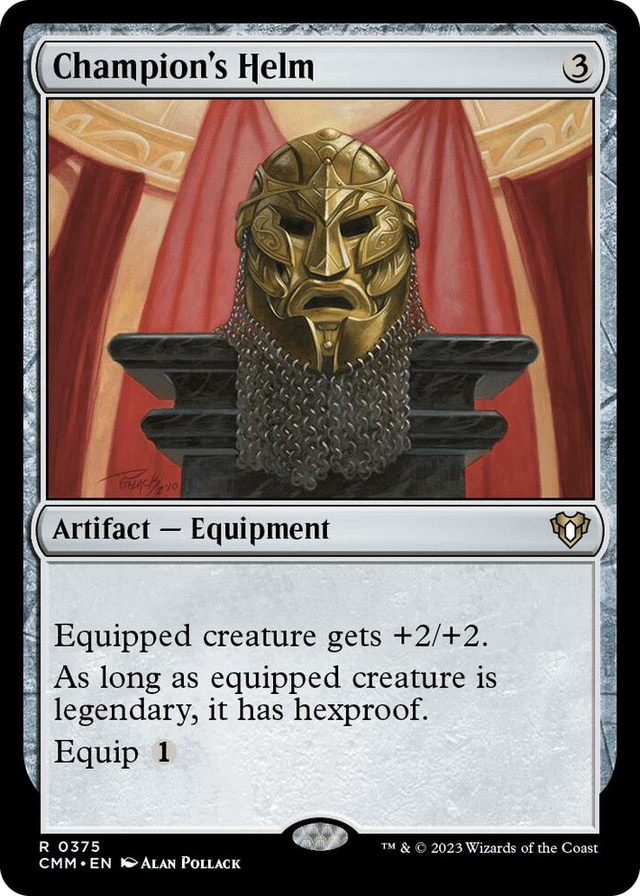 0375 Champion's Helm R Commander Masters